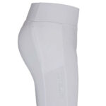 Side view riding leggings Kingsland Katinka Classic Full Grip white
