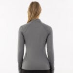 Achterzijde BR zip pullover Franka Quiet Shade