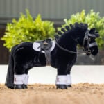 LeMieux Toy Pony Pad lifestyle foto Wit