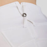 Detail riemlussen Montar Softshell Rijbroek MoAmelia Wit