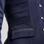 Detail klepzakjes Montar Wedstrijdjas MoKately Navy