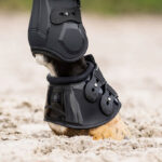 Photo de style de vie en gros plan QHP Spring Boots Champion