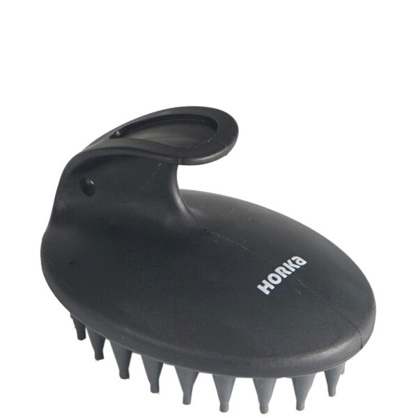 Horka Massage Borstel Rond Zwart