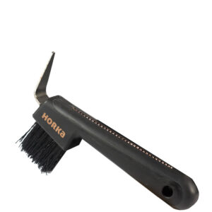 Horka Hoof scraper Diamond black with rose gold