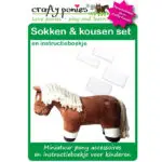 Insturctieboekje fleece bandages Crafty Ponies wit