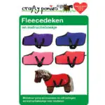 Crafty Ponies instructieboekje fleecedeken set ZigZag