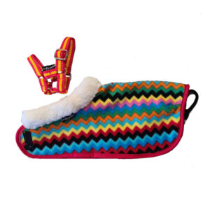 Crafty Ponies Fleecedeken Set ZigZag