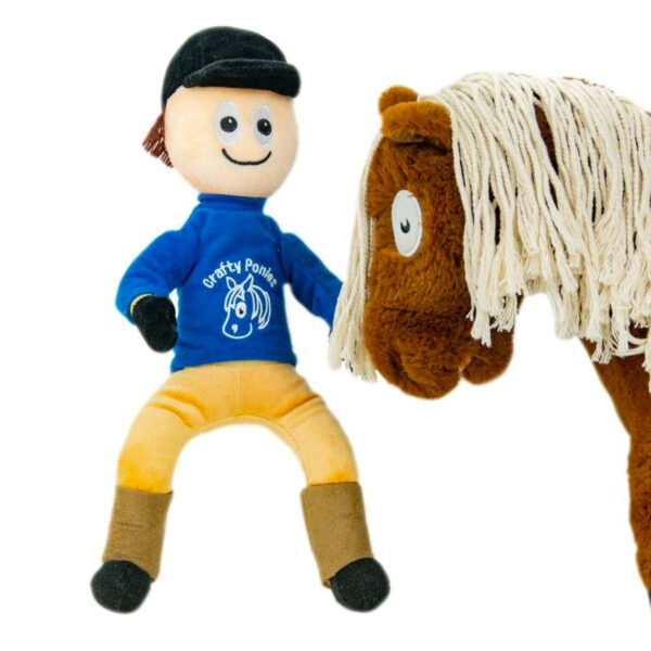 Sfeerfoto Crafty Ponies Ponyrijder Ruiter Pim