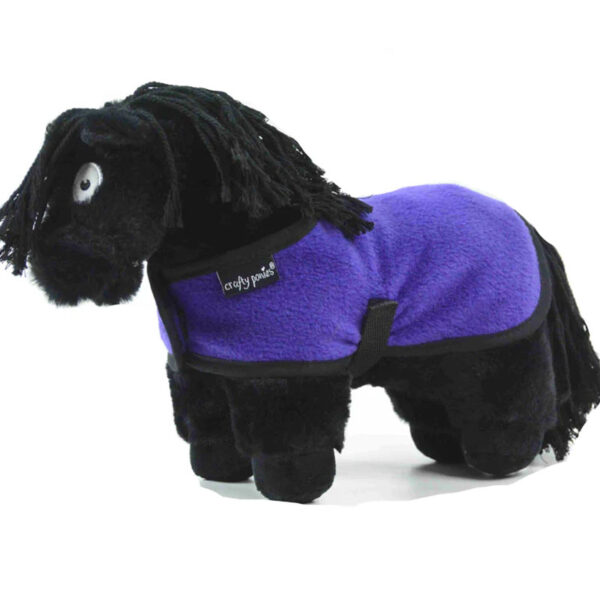 Lifestyle foto veulendeken Crafty Ponies Paars