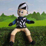 Lifestyle foto Crafty Ponies Cap overtrek En Vest Zebra