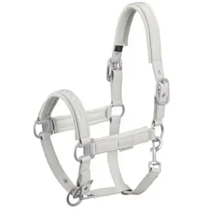 Eskadron Croco halster Pearl Grey Platinum
