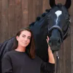 Close up Eskadron Halster Faux Leather Platinum Teak Brown