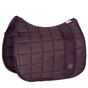 Eskadron dekje Big Square Cotton Glitter deepberry