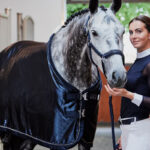 Sfeerfoto Eskadron fleecedeken Platinum navy