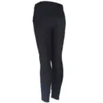 Horka rijbroek Annika kids zwart achteraanzicht