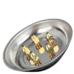 Kalkoenschaaltje bovenaanzicht