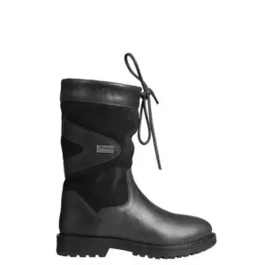 Kinder laars Horka Greenwich zwart zijaanzicht
