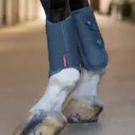 Mesh Brushing Boots LeMieux Petrol lifestyle