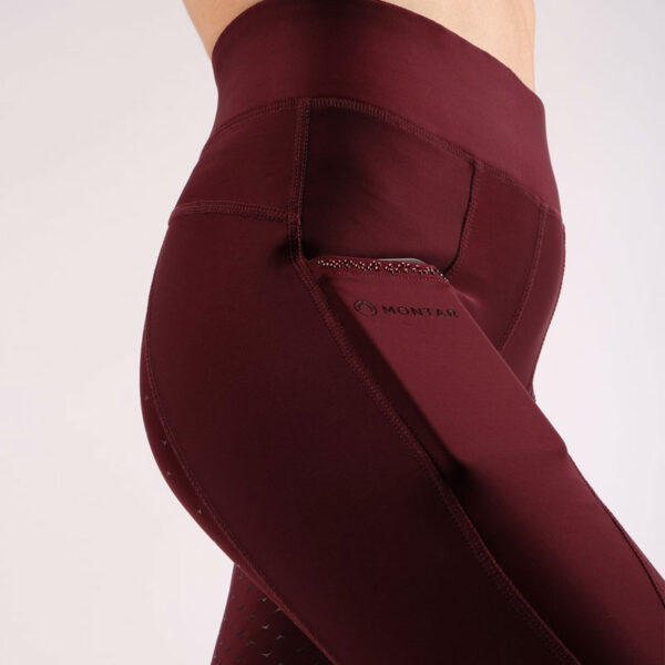 Detail zakken Montar Linnea Plum