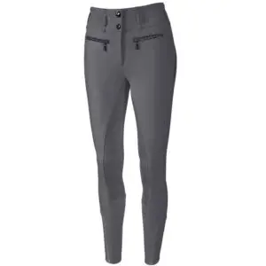 Pikeur Jonna Grip lichtgrijs voorzijde