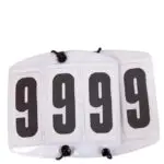 Startnummer Premiere vierkant twee sets