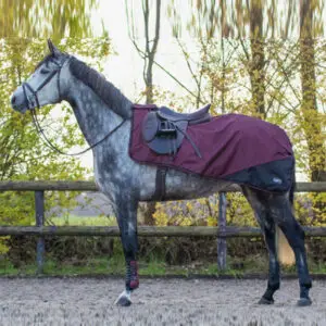 QHP uitrijdeken Fleece Florals collectie