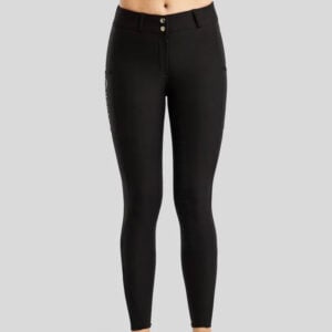 Pantalon d'équitation Montar Megan poche pour téléphone portable noir
