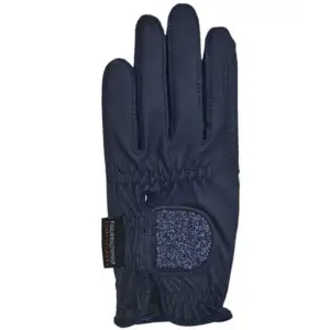 Haukeschmidt Rijhandschoenen A Tough Of MagicTack Swarovski Navy