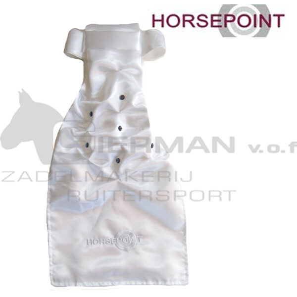 Horsepoint Plastron Athene White/Black