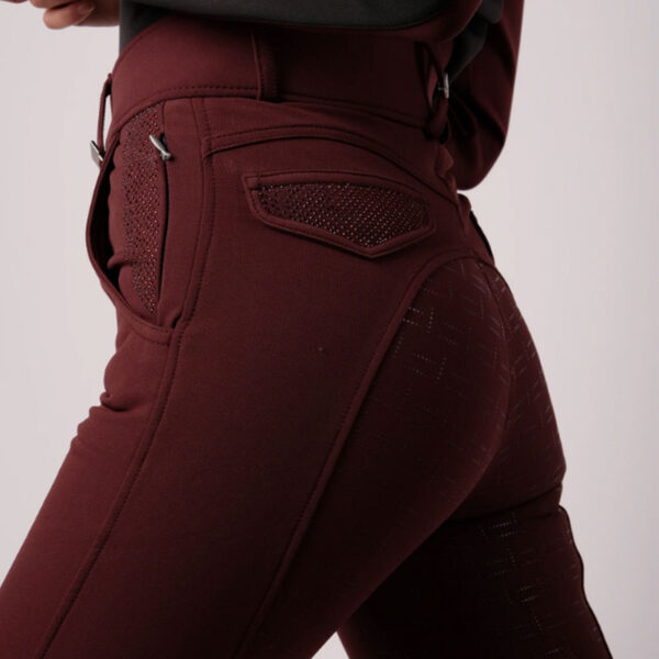 Montar Rijbroek Brielle High Waist Plum