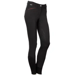 Harry's Horse Rijbroek Caledon Full Grip Jet-Black