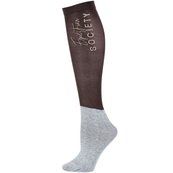 Paardrijsokken Harry's Horse Amalfi Black Coffee