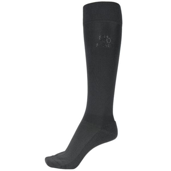 Paardrijsokken Pikeur Strass Blackolive