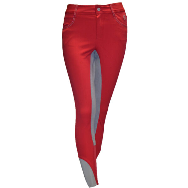 Imperial Riding Rijbroek Lilylove Fullseat Kids Rood