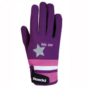 Roeckl Rijhandschoenen Kelli Junior Paars