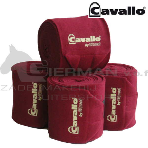Cavallo Bandages Egilo Print Ruby/Nature