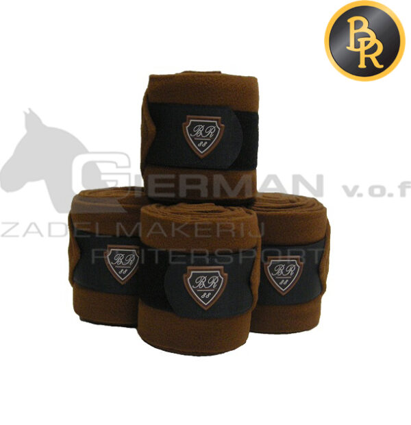 BR Fleece Bandages Chocolate Tortoise