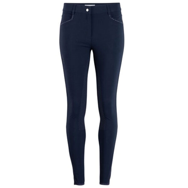 Montar Rijbroek Bling Full Grip Kids Navy
