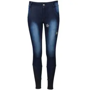 Harry's Horse Rijbroek Denim LouLou Saint James Full Grip Dress-Blues