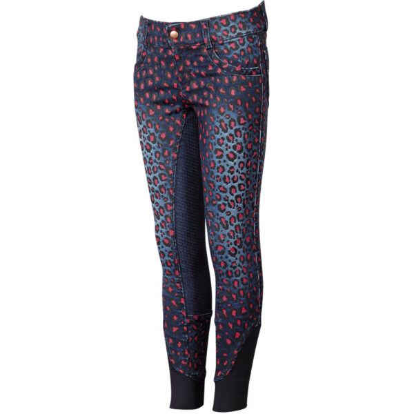 Harry's Horse Rijbroek Malta Denim FG Kids Total Eclipse