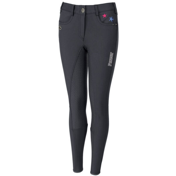 Pikeur Rijbroek Kalotta Batch Grip Kids Steel Grey
