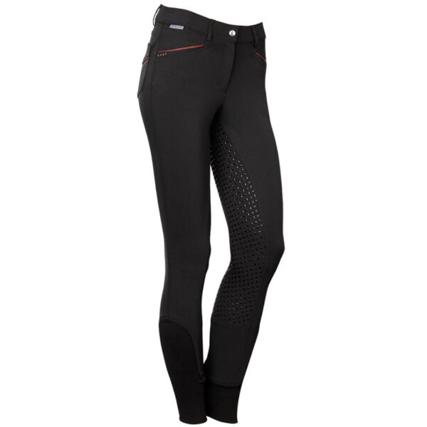 Harry's Horse Rijbroek Caledon Full Grip Kids Jet-Black