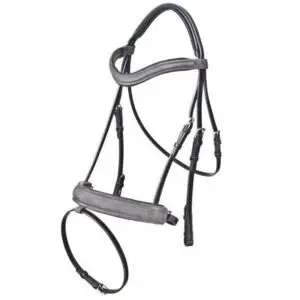 QHP Hoofdstel Demeter Zwart/Grijs