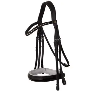 BR Stang & Trens Hoofdstel Wendover Zwart/Wit