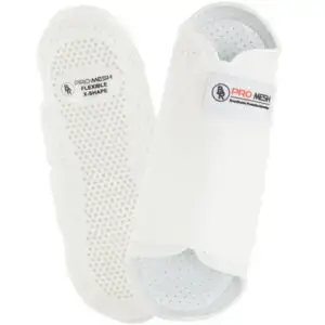 BR Beenbeschermers Pro Mesh X-Shape Flexibel Wit