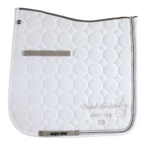 Euro-Star Zadeldek Crystal Wit