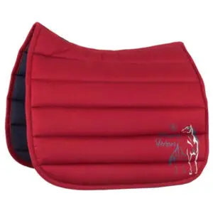 BR Zadeldek Calypso 4-Ever Horses Cranberry