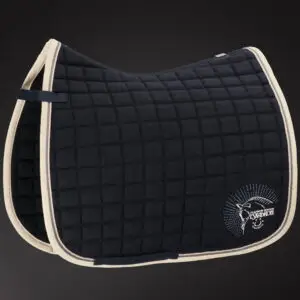 Eskadron Zadeldek Cotton Crystal Platinum Darknavy