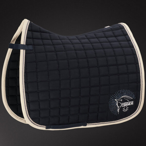 Eskadron Zadeldek Cotton Crystal Platinum Darknavy