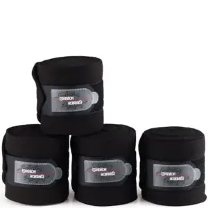 Eskadron Fleece Bandages Zwart